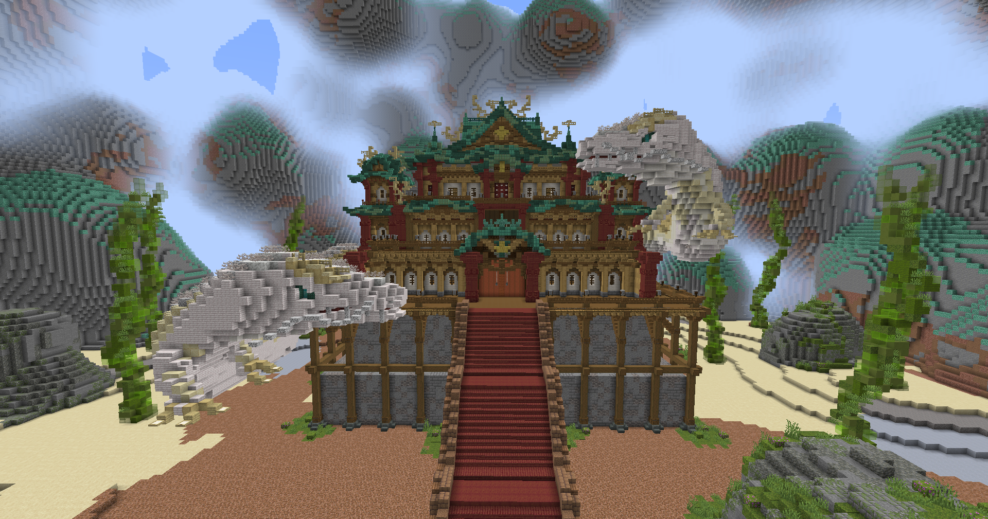 Minecraftイベント会場制作イメージ