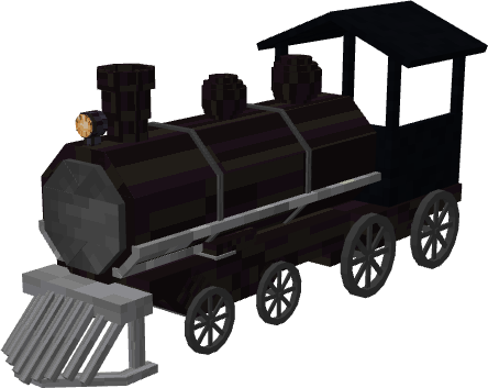 3Dモデル作品 汽車